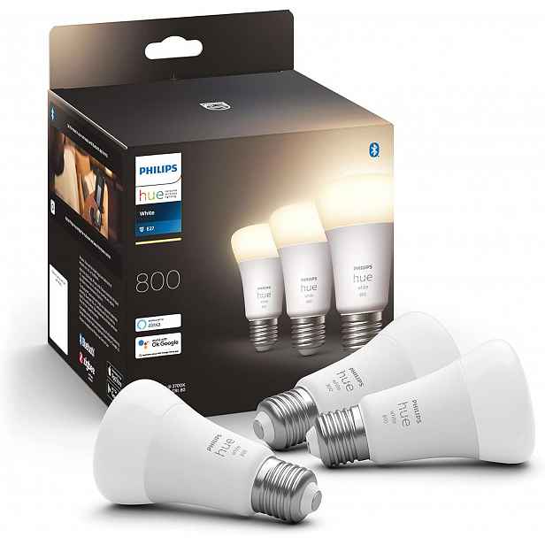 Led žárovka E27 9W 60W Smart Inteligentní ZigBee White Philips Hue 3 ks