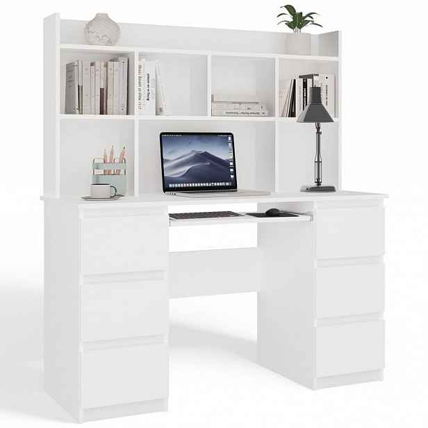 RAUMHIRSCH FURNITURE PSACÍ STŮL Bílý 130/146/51