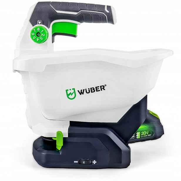 Wuber W04910, Akumulátorový ruční secí stroj 3,3 l 20 V, až 800 m²