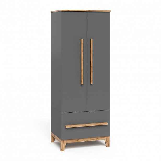 VitaliSpa DĚTSKÁ ŠATNÍ SKŘÍŇ Malia Grey/Artisan 70 x 186.8 cm