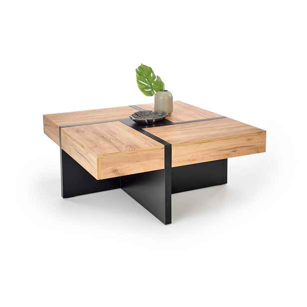 HALMAR Odkládací stolek Sevilla 100 cm dub craft/černý
