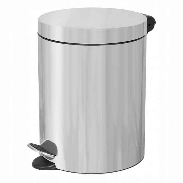 Pedálový odpadkový koš Soft Close Freedom Fresh 5 l, nerez ocel, lesklá