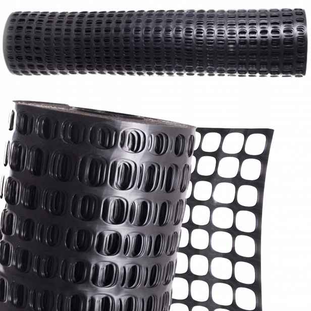 Silniční Sněhová Síť Výstražná Černá Silná Pvc 1,2x50 m