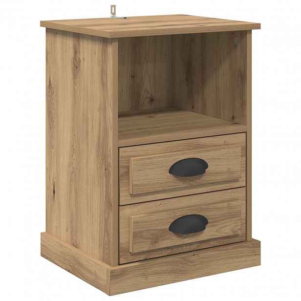 vidaXL Noční skříňka Artisanový dub 36 x 43 x 60 cm Kompozitní dřevo