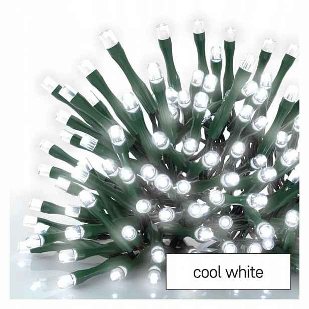 Závěsné osvětlení vánoční světelný závěs na okno rampouchy 3,6m, 200LED Emos