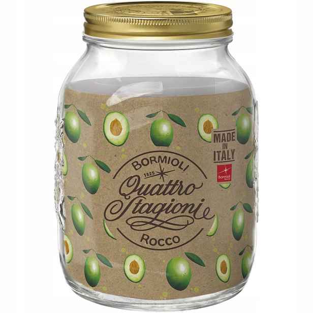 Skladovací sklenice Bormioli Rocco Quattro Stagioni 3 000 ml, průměr 6 ks