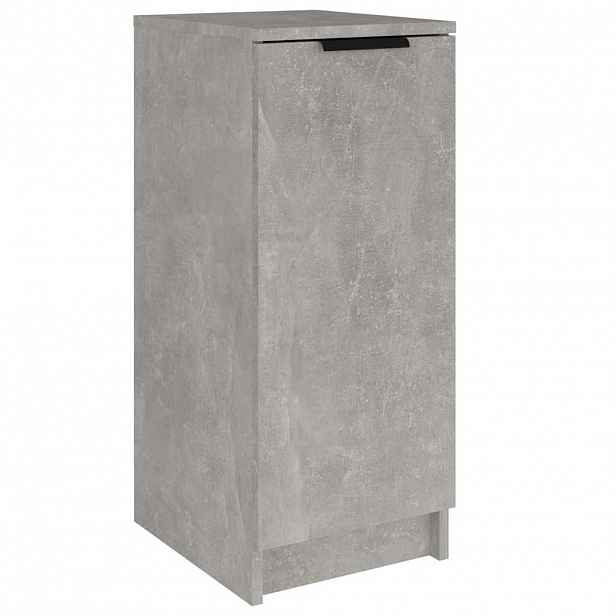 vidaXL Botník betonově šedý 30 x 35 x 70 cm kompozitní dřevo