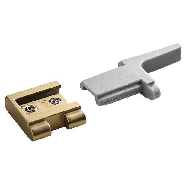 Gelco LUXOR GOLD MATT doraz pojezdů, pravý