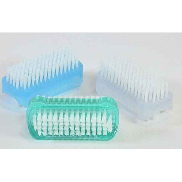 kartáč 2stranný, na ruce 8x3x4cm, plast