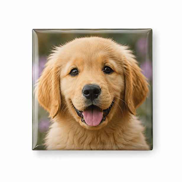TEMU 1 ks Personalizované magnety s památkou vašeho mazlíčka, magnety na lednici s vaší oblíbenou fotografií mazlíčka, jedinečná domácí dekorace pro