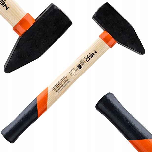 Zámečnické Kladivo 2000G Neo Tools 25-030 2 Kg Kované Sada pro řidiče #35