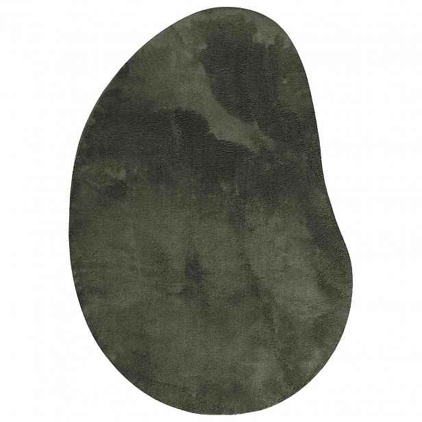 vidaXL Koberec HUARTE Lesní zelená 120 x 170 cm Polyester