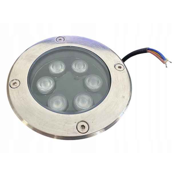 Ecd Germany 1 ks zapuštěné Led svítidlo 5W teplá bílá 3000K 230V kulaté