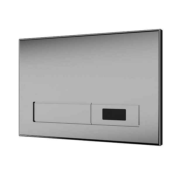 Sanela - Elektronické ovládací tlačítko splachování WC, do rámu SLR 21, nerez SLW 02N