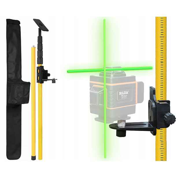 Univerzální Držák Tyče Pro Laserovou Vodováhu, Upevnění Stativu, Držák
