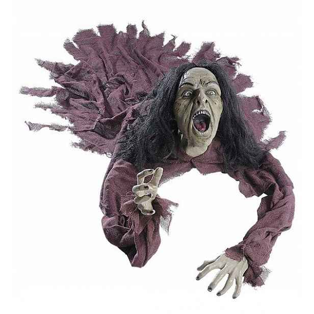 Čarodějnice Dekorace Zvuk Světlo Halloween