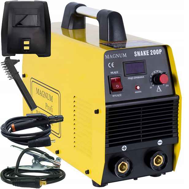 Svářečka Magnum Snake 200 P II Mma Tig Lift Igbt 200A 230V