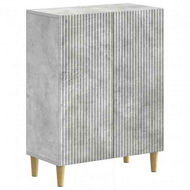 vidaXL Koupelnová úložná skříň ARNHEM Betonově šedá 59,5 x 31 x 80 cm