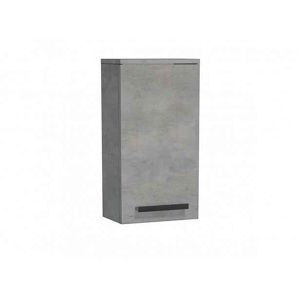 Koupelnová skříňka nízká Naturel Cube Way 32,5x63x20 cm beton CUBE2H32BE