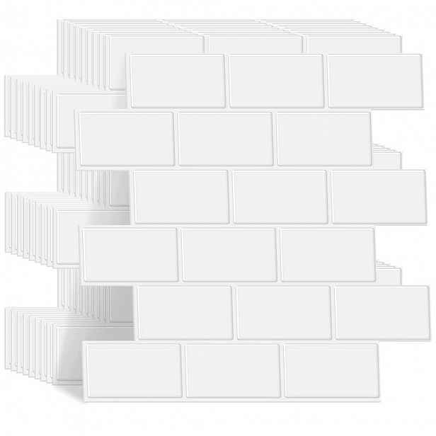 Nástěnné panely 3D Samolepící 30x30 cm Dekrativní Vodotěsné Odolné 10ks