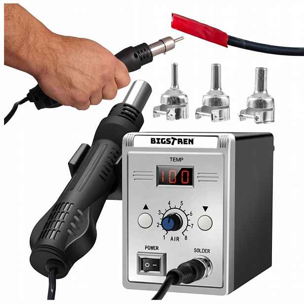 Pájecí stanice pro horkovzdušné svařování Hot Air pro plasty 700W