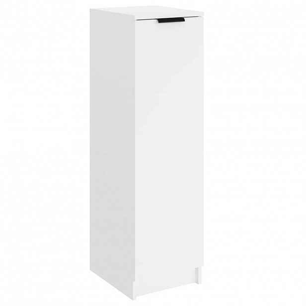 vidaXL Botník bílý 30 x 35 x 100 cm kompozitní dřevo