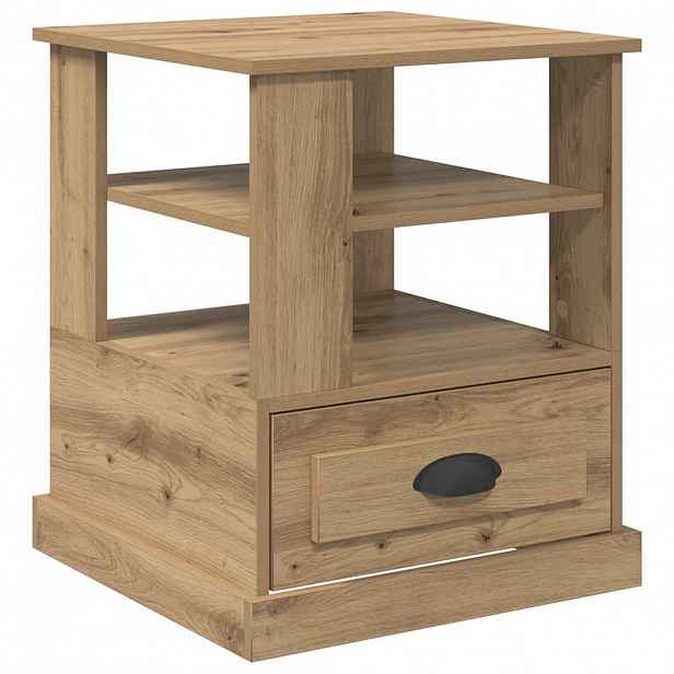 vidaXL Noční skříňka Artisanový dub 50 x 50 x 60 cm Kompozitní dřevo