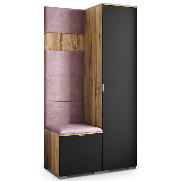 MASSENO MODERNÍ PŘEDSÍŇOVÁ SESTAVA LORI, 95/181/51 cm, dub Wotan