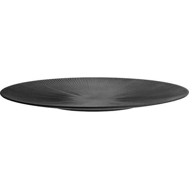 Aps Nero Servírovací talíř, černý, výška: 35 mm, průměr: 500 mm