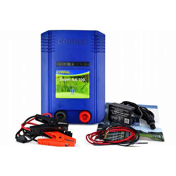 Elektrikář pro ploty pastucha síť/bat Corral NA100 Duo