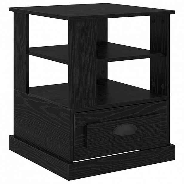 vidaXL Noční skříňka Černý dub 50 x 50 x 60 cm Kompozitní dřevo