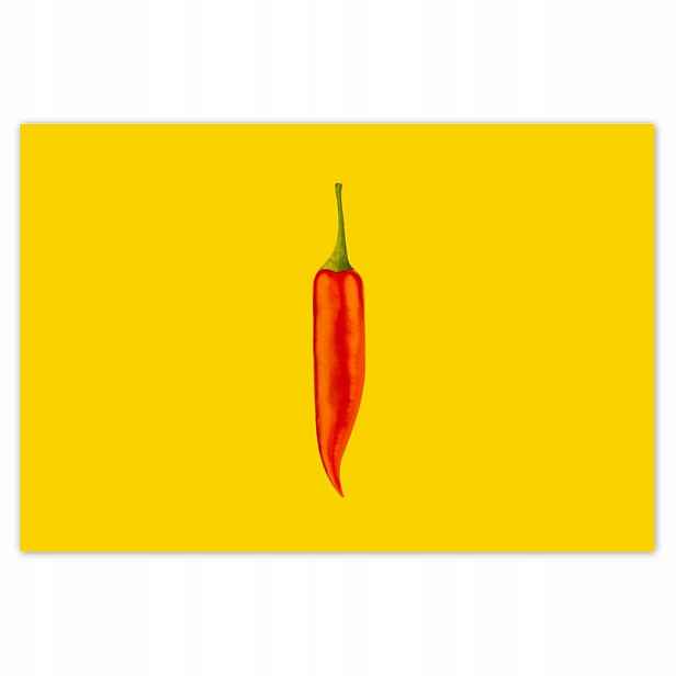 Plakáty 200x135 Červená chilli paprička