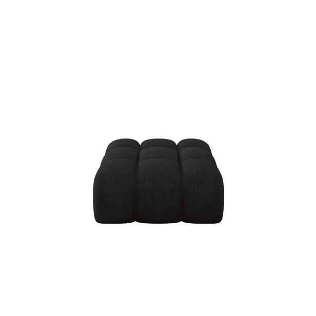 ALTDECOR TABURET OLEA-PUF 91x87x44 cm Černá Velur