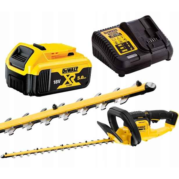 DeWalt DCMHT563P1 Akumulátorové nůžky na živý plot 55 cm 18 V 1x5,0 Ah