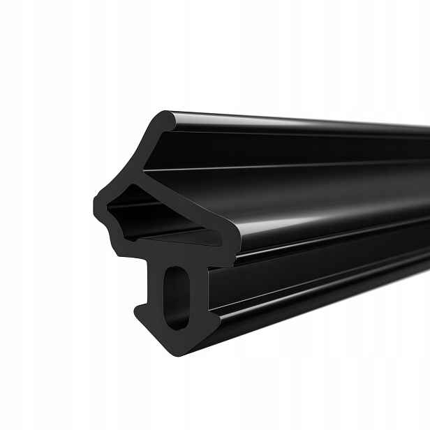 Okenní těsnění pro okna Pvc Černá Elastická Aluplast S-1172 50 m