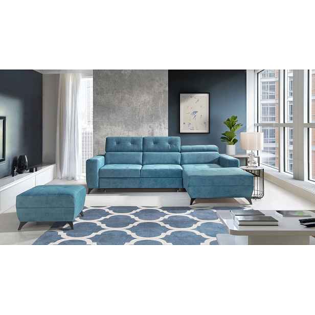 Sedací souprava Portland Provedení: Pravá varianta, látka: Uttario Velvet 2960