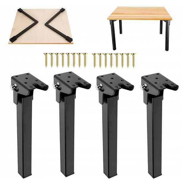 skládací nohy ke stolu 70 cm skládací nohy ke stolu univerzální 4X