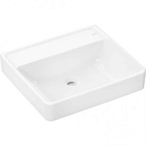 Hansgrohe Xanuia Q umyvadlo 55x48 cm bez otvoru pro baterii, bez přepadu 60237450