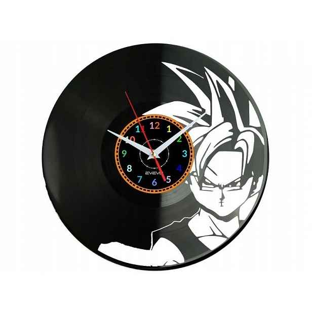 Manga Gohan Nástěnné hodiny Vinylová deska Moderní dekorativní jako Dárek