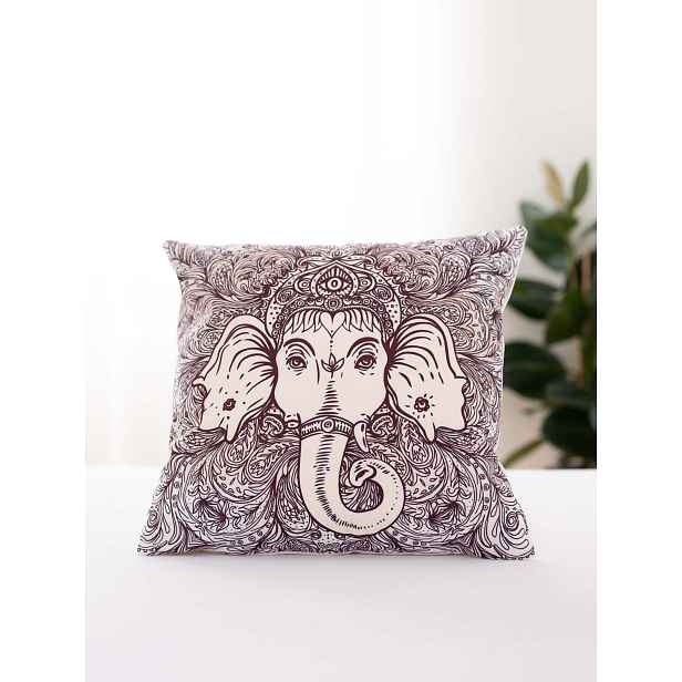 MKLuzkoviny.cz Povlak na polštář mikroplyš 45 x 45 cm - Buddha 4 L02