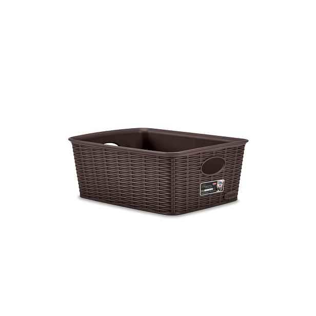 STEFANPLAST Elegance 30972 Úložný koš M High, hnědý