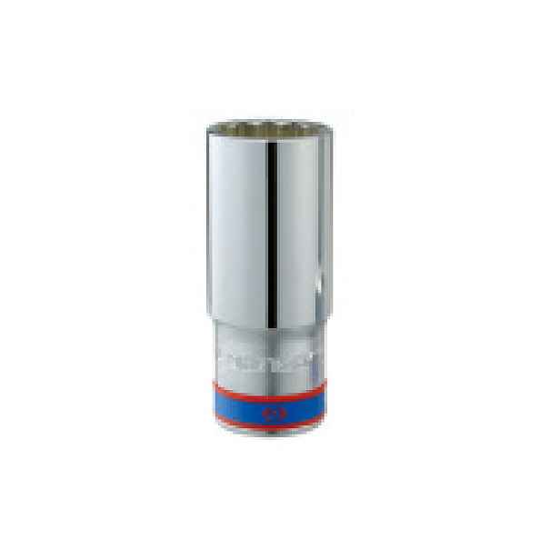 Hlavice nástrčná prodloužená King Tony 1/2 CrV 12 hran, 20 mm x 77 mm 423020M