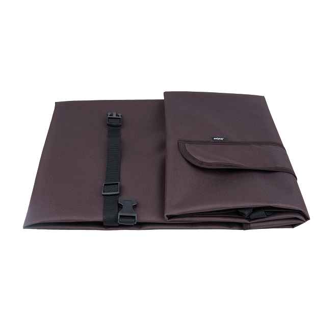 Ochranný potah do auta pro psy TRAVELLING hnědá velikost 150x150 cm