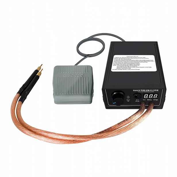 Výkonná Ruční Bodová Svářečka 8000W Pro Baterii Akumulátor 18650