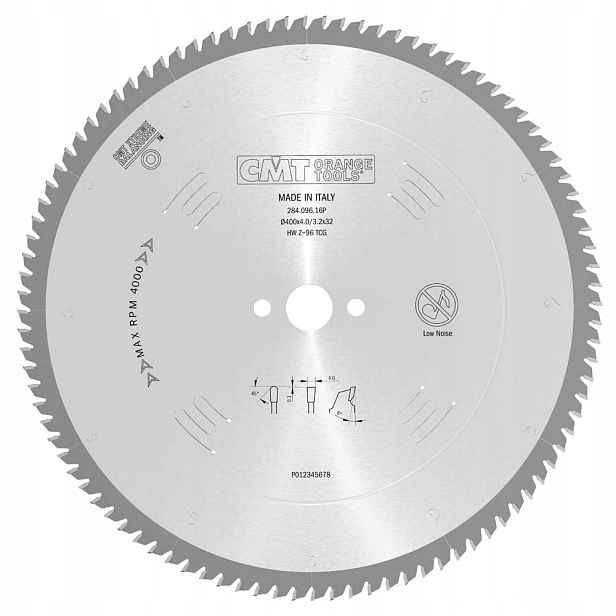Cmt Pila na hliník mosaz Pvc 400x32x96Z