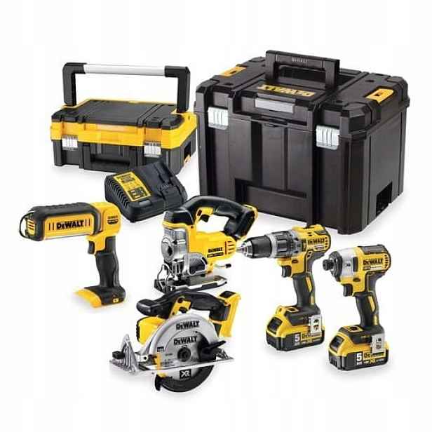 Dewalt DCK551P2T sada nářadí Combo 18V 2x5Ah
