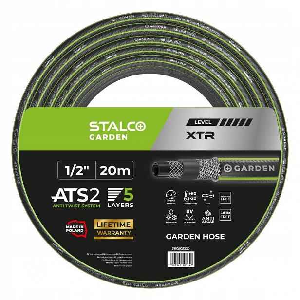 Hadice zahradní Ats 1/2” 50m Xtr, Stalco Garden