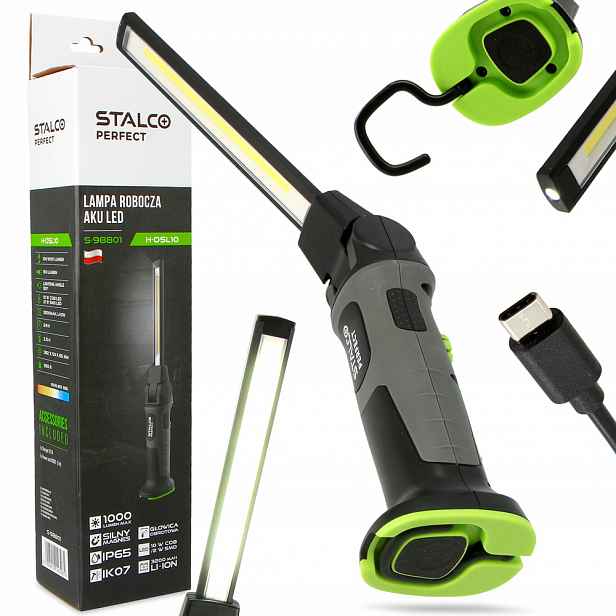 Lampa Dílenská Led pracovní svítilna Akumulátorový reflektor Magnet