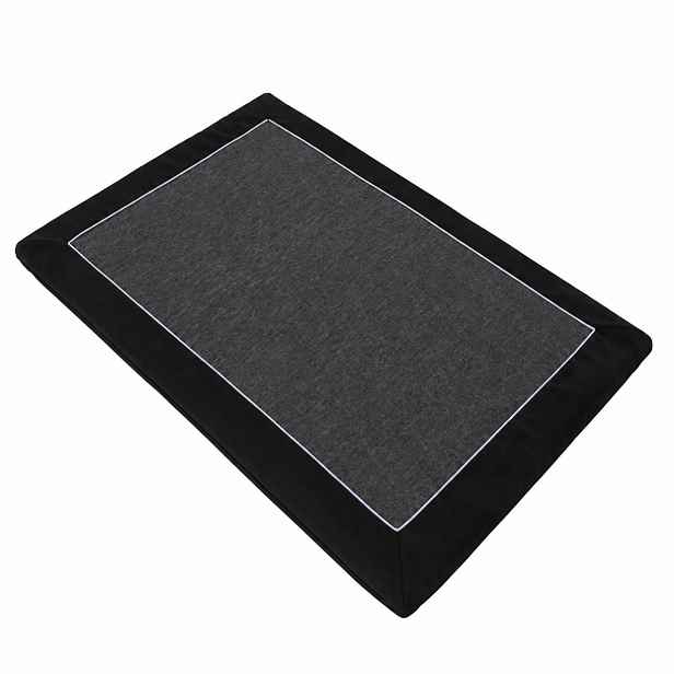 Podložka na ležení pro psy LUNA černá M, L, XL Rozměr: L-90x70x3 cm