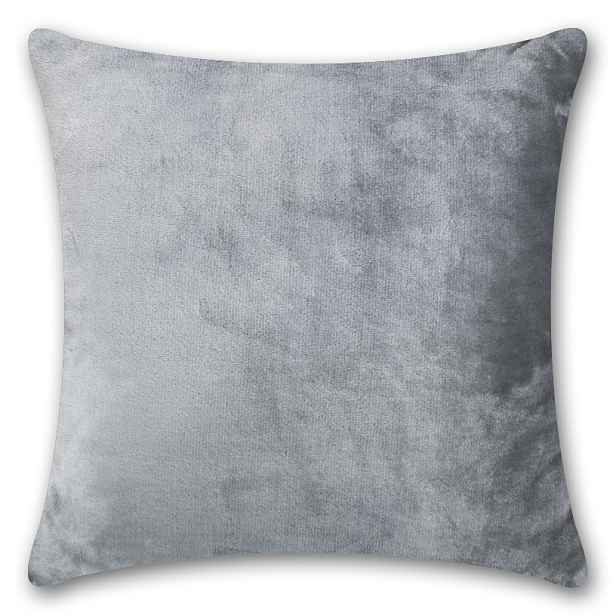 TOP Povlak na polštářek mikroflanel 40x40 Světle šedý